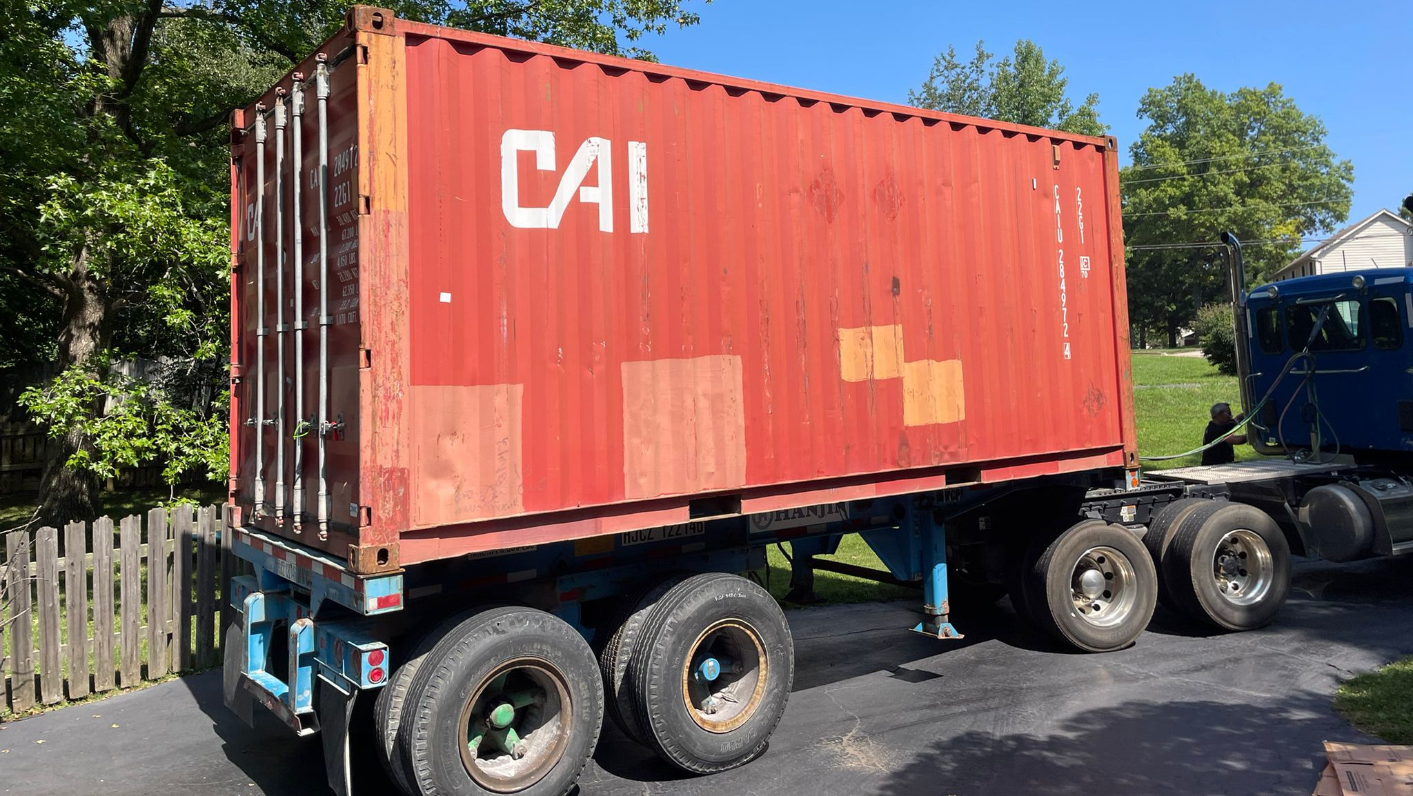 image from The Shipping Container Departs